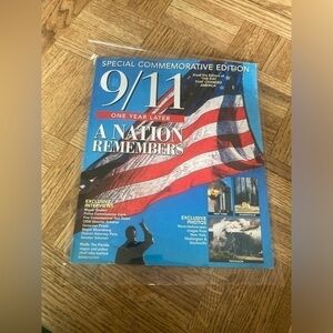 9/11 One Year Later A Nation Remembers special Commemorative Edition magazine